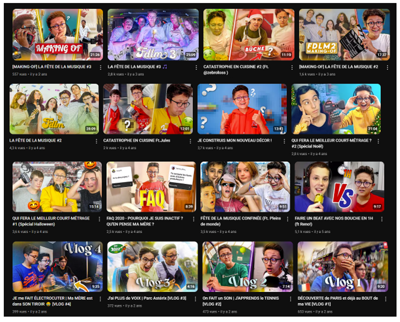 YouTube, mon terrain de jeu — Sohan Pascaud